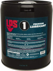 LPS - 5 Gal Pail Dry Film Penetrant/Lubricant - Clear Yellow, Food Grade - Americas Industrial Supply