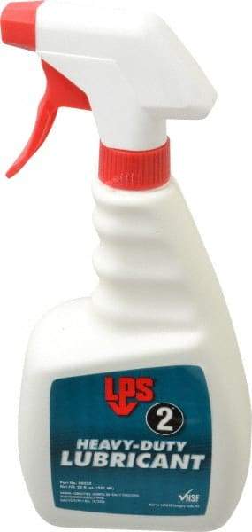 LPS - 20 oz Trigger Spray Bottle Nondrying Film Lubricant - Clear Amber, Food Grade - Americas Industrial Supply