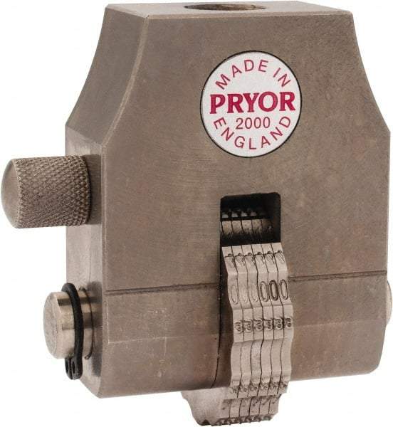 Pryor - 1/16 Inch Size, Numbering Head - Numbers, Hand or Machine Usage - Americas Industrial Supply