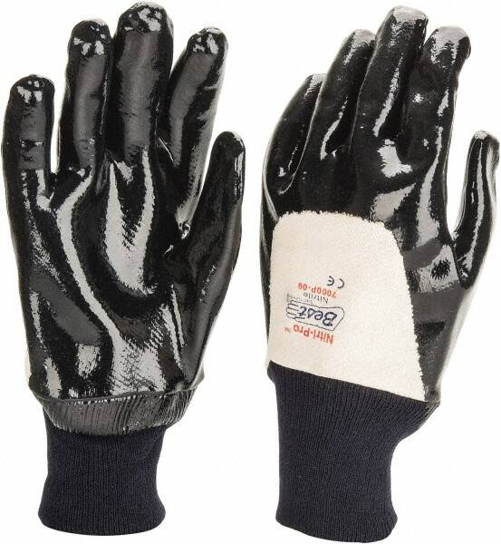 SHOWA - Size M (9) Nitrile Coated Jersey General Protection Work Gloves - Americas Industrial Supply