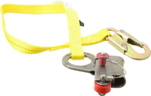 Gemtor - 3 Ft. Long Rope Grab - Shock Absorbing, Use with 5/8 or 3/4 Inch Rope, Includes Lanyard - Americas Industrial Supply