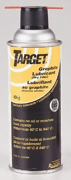 Releasall - 16 oz Aerosol Dry Film/Graphite Lubricant - 1652°F - Americas Industrial Supply