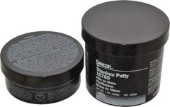 Devcon - 1 Lb Kit Gray Epoxy Resin Putty - 150°F (Wet), 350°F (Dry) Max Operating Temp, 16 hr Full Cure Time - Americas Industrial Supply