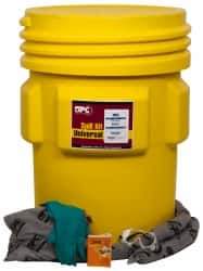 Brady SPC Sorbents - 75 Gal Capacity Universal Spill Kit - 95 Gal Overpack Container - Americas Industrial Supply