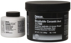 Devcon - 2 Lb Pail Two Part Epoxy - 40 min Working Time, 2,000 psi Shear Strength - Americas Industrial Supply