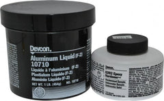 Devcon - 1 Lb Pail Two Part Epoxy - 75 min Working Time, 2,700 psi Shear Strength - Americas Industrial Supply