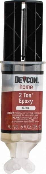 Devcon - 25 mL Cartridge Two Part Epoxy - 8 to 12 min Working Time - Americas Industrial Supply