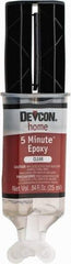Devcon - 25 mL Cartridge Two Part Epoxy - 4 to 5 min Working Time - Americas Industrial Supply