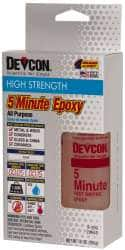 Devcon - 4.5 oz Bottle Two Part Epoxy - 4 to 5 min Working Time - Americas Industrial Supply