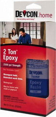 Devcon - 4.5 oz Bottle Two Part Epoxy - 30 min Working Time, Series 2 Ton - Americas Industrial Supply