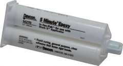 Devcon - 2 oz Cartridge Two Part Epoxy - 3 to 6 min Working Time, 1,900 psi Shear Strength - Americas Industrial Supply