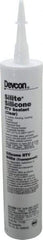 Devcon - 10.3 oz Cartridge Clear RTV Silicone Joint Sealant - -60 to 248°F Operating Temp - Americas Industrial Supply