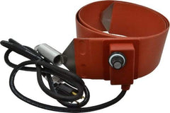 Value Collection - 3" Wide, 30 Gallon Wrap-Around Drum Heater with Thermostat - 120 Volt, 70°F to 425°F Thermostat Rating - Americas Industrial Supply