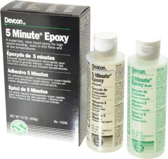 Devcon - 15 oz Cartridge Two Part Epoxy - 3 to 6 min Working Time, 1,900 psi Shear Strength - Americas Industrial Supply