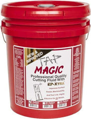 Tap Magic - Tap Magic EP-Xtra, 5 Gal Pail Cutting & Tapping Fluid - Semisynthetic, For Boring, Broaching, Drilling, Engraving, Facing, Milling, Reaming, Sawing, Threading, Turning - Americas Industrial Supply