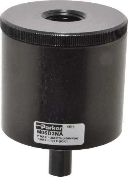 Parker - 1/2" Inlet, Drip Leg Condensate Drain - 1/8" NPT Outlet, 10 to 250 psi - Americas Industrial Supply