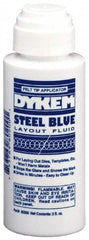 Dykem - Blue Layout Fluid - 2 Ounce Felt Tip Applicator - Americas Industrial Supply