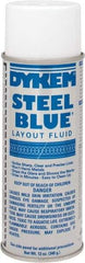 Dykem - Blue Layout Fluid - 12 Ounce Aerosol Can - Americas Industrial Supply