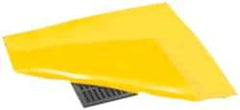 Brady SPC Sorbents - 18" Long x 18" Wide, PVC Drain Seal - Yellow, Use for Oil/Chemicals/Sediment - Americas Industrial Supply