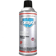 Sprayon - Layout Fluid Remover - 16 Ounce Aerosol Can, 12-3/4 Ounce Net Fill - Americas Industrial Supply