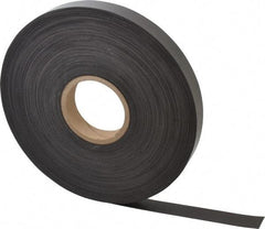 Mag-Mate - 200' Long x 1" Wide x 1/32" Thick Flexible Magnetic Strip - 8 Lb Max Pull Force, 4 Linear Ft/Lb Magnetic Pull Force, Plain Back - Americas Industrial Supply