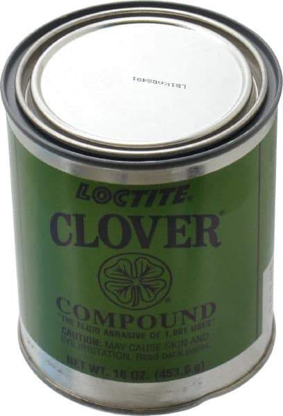 Loctite - 1 Lb Grease Compound - Compound Grade Ultra Fine, Grade 7A, 1,200 Grit, Black & Gray, Use on General Purpose - Americas Industrial Supply