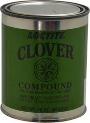 Loctite - 1 Lb Grease Compound - Compound Grade Coarse, Grade G, 80 Grit, Black & Gray, Use on General Purpose - Americas Industrial Supply