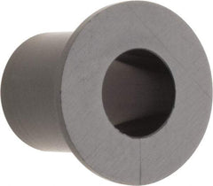 Poly Hi Solidur - 1/4" Inside x 3/8" Outside Diam, Nylon Sleeve Bearing - 0.56" Outside Diam, 0.047" Flange Thickness, 1/2" OAL - Americas Industrial Supply