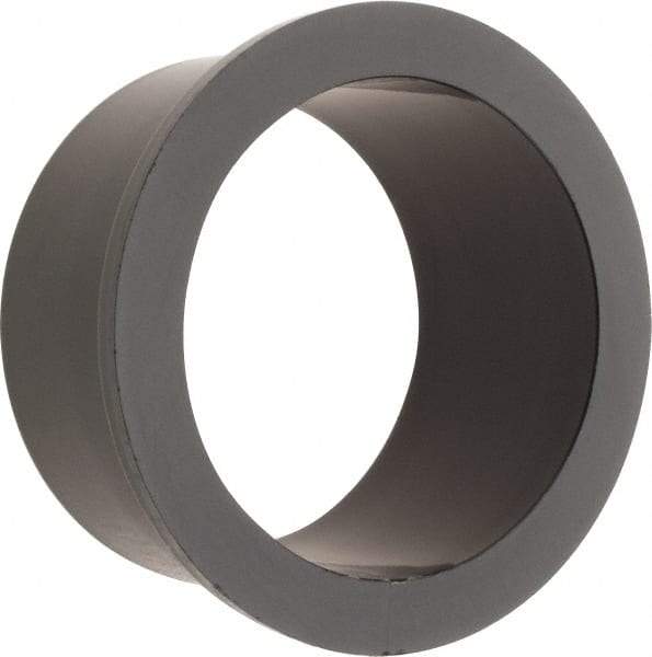 Poly Hi Solidur - 1-1/2" Inside x 1-3/4" Outside Diam, Nylon Sleeve Bearing - 2" Outside Diam, 1/8" Flange Thickness, 1" OAL - Americas Industrial Supply