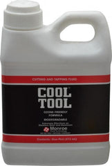 Monroe Fluid Technology - Cool Tool, 1 Pt Can Cutting & Tapping Fluid - Straight Oil, For Blanking, Boring, Broaching, Drilling, Hobbing, Milling, Reaming, Tapping, Turning - Americas Industrial Supply