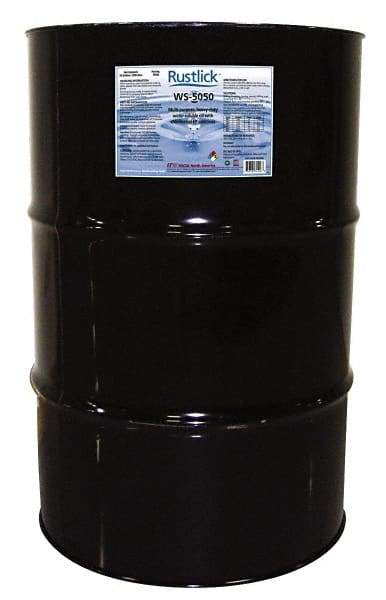 Rustlick - Rustlick WS-5050, 55 Gal Drum Cutting & Grinding Fluid - Water Soluble, For Broaching, CNC Machining, Drilling, Milling - Americas Industrial Supply