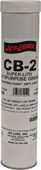 Jet-Lube - 14 oz Cartridge Lithium High Temperature Grease - Amber, High Temperature, 300°F Max Temp, NLGIG 2, - Americas Industrial Supply