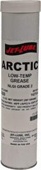 Jet-Lube - 14 oz Cartridge Low Temperature Grease - Amber, Low Temperature, 225°F Max Temp, NLGIG 2, - Americas Industrial Supply