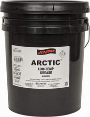 Jet-Lube - 5 Gal Pail Low Temperature Grease - Amber, Low Temperature, 225°F Max Temp, NLGIG 2, - Americas Industrial Supply