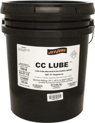 Jet-Lube - 35 Lb Pail Synthetic General Purpose Grease - Clear, Food Grade, 400°F Max Temp, NLGIG 1-1/2, - Americas Industrial Supply