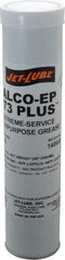 Jet-Lube - 14 oz Cartridge Aluminum Extreme Pressure Grease - Red, Extreme Pressure, 450°F Max Temp, NLGIG 2, - Americas Industrial Supply