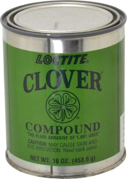 Loctite - 1 Lb Grease Compound - Compound Grade Very Fine, Grade C, 220 Grit, Black & Gray, Use on General Purpose - Americas Industrial Supply