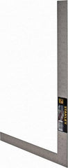 Stanley - 24" Blade Length x 16" Base Length, Buffed Finish, Steel Carpenters' Square - 1/8" (Back) & 1/8" (Face) Graduation, 1-1/2" Base Width - Americas Industrial Supply