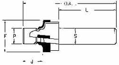 Scientific Cutting Tools - 1-7/8 - 12" Port, 2.628" Spotface Diam, 1-1/2" Tube Outside Diam, Plain Pilot, Carbide Tipped Porting Tool - Americas Industrial Supply