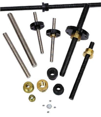 Nook Industries - 1/2-2 Acme, 6' Long, Stainless Steel Precision Acme Threaded Rod - Right Hand Thread, 2C Fit - Americas Industrial Supply