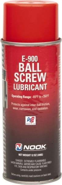 Nook Industries - 12 oz Aerosol Spray Lubricant - -65°F to 375°F - Americas Industrial Supply