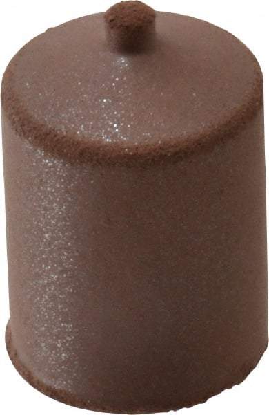 Cratex - 7/8" Max Diam x 1-1/4" Long, Cone, Rubberized Point - Fine Grade, Silicon Carbide, 1/4" Arbor Hole, Unmounted - Americas Industrial Supply