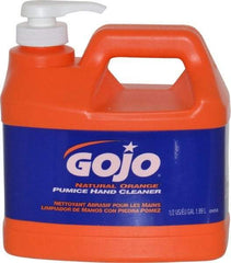 GOJO - 1/2 Gal Pump Bottle Liquid Hand Cleaner - General Duty, Orange Scent - Americas Industrial Supply