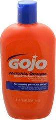 GOJO - 14 oz Squeeze Bottle Liquid Hand Cleaner - General Duty, Orange Scent - Americas Industrial Supply