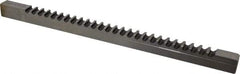 Dumont Minute Man - 24mm Keyway Width, Style F, Keyway Broach - High Speed Steel, Bright Finish, 1" Broach Body Width, 1" to 6" LOC, 20-1/4" OAL, 10,600 Lbs Pressure for Max LOC - Americas Industrial Supply