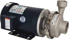 Finish Thompson - 92 Head Pressure, 152 GPM, 3 HP, 39 Working Pressure, Corrosion Resistant Pump - 2" Inlet Size, 1-1/2" Outlet Size, 230/460 Input Voltage - Americas Industrial Supply