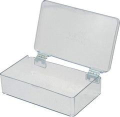 Flambeau - 2-3/4" Wide x 1-1/8" High x 4-1/2" Deep, Small Parts Box - Cellulose Propionate Frame, 1 Compartments, 4-1/8" Wide x 7/8" High x 2-5/8" Deep Bin - Americas Industrial Supply