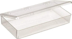 Flambeau - 4-1/2" Wide x 1-3/8" High x 8-1/4" Deep, Small Parts Box - K-Resin Frame, 1 Compartments, 7-1/8" Wide x 1-1/8" High x 4" Deep Bin - Americas Industrial Supply