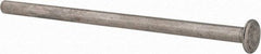 Made in USA - #8-32 Thread Barrel, Aluminum Sex Bolt & Binding Post - Uncoated, 3/8" Screw Length, 4" Long Barrel - Americas Industrial Supply