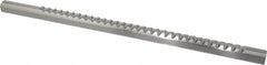 Dumont Minute Man - 3/16" Keyway Width, Production Keyway Broach - Bright Finish, 3/4" Broach Body Width, 25/64" to 2-1/2" LOC, 14-3/4" OAL, 2,170 Lbs Pressure for Max LOC - Americas Industrial Supply